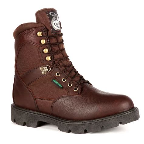 boots with reinforced toe and ankle box and steel shank|steel shank work boots.